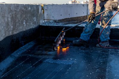 Tar Roof Replacement detail